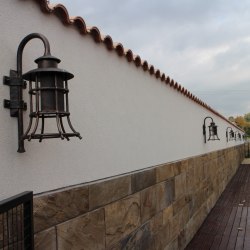 Chandeliers et lanternes forgés