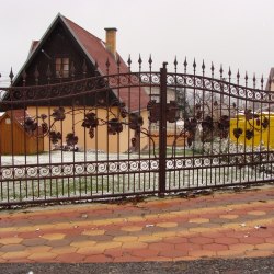 Forged gates and fences